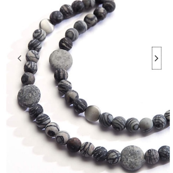 J. Jill NEW Stylish & Unique Jasper Cascading Necklace NWT - Picture 3 of 9